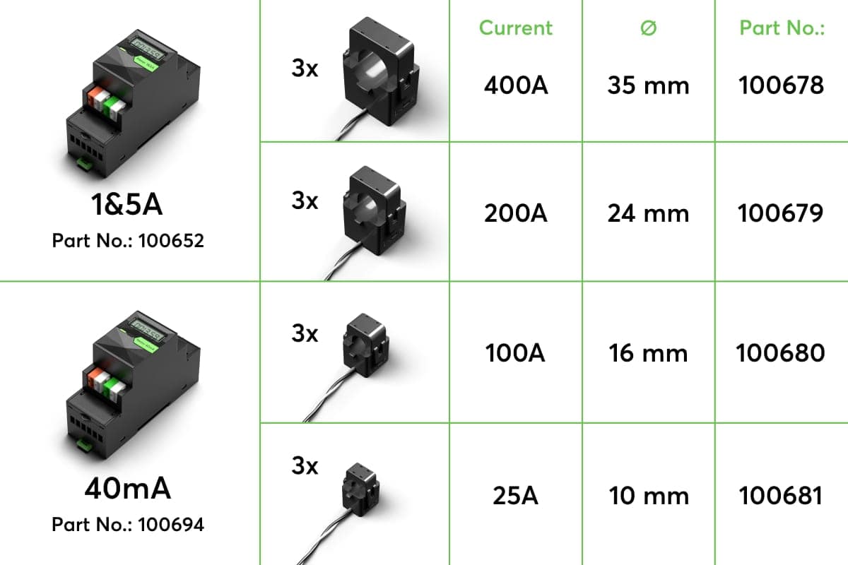 5A Proudový transformátor 400 A 35 mm (3 ks.) - Obrázek 2