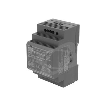 Zdroj napájecí spínaný MEAN WELL 24V DC / 2,5A 60W na DIN HDR-60-24