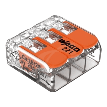 Untitled (1) Svorka propojovací Wago 221-413 s páčkou 3x 0.2-4mm2