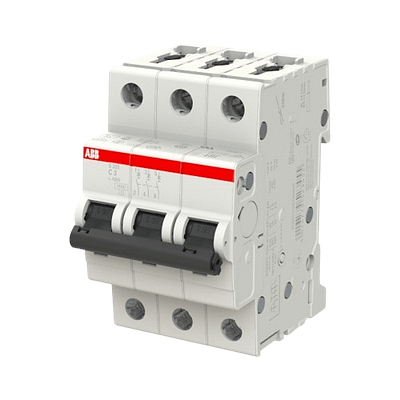 Jističe 3pól. S203, 6 kA, charakteristika C – 3A Jističe 3pól. S203, 6 kA, charakteristika C - 3A