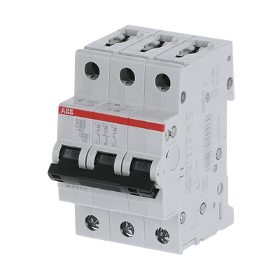 Jističe 3pól. S203, 6 kA, charakteristika C – 50A Jističe 3pól. S203, 6 kA, charakteristika C - 50A