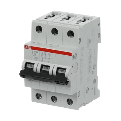 Jističe 3pól. S203M, 10kA,charakteris. B – 10A Jističe 3pól. S203M, 10kA,charakteris. B - 10A