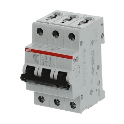 Jističe 3pól. S203M, 10kA,charakteris. B – 16A Jističe 3pól. S203M, 10kA,charakteris. B - 16A