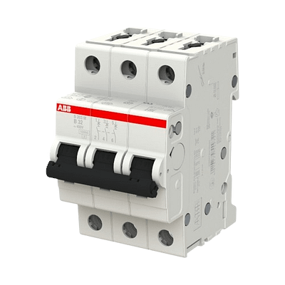 Jističe 3pól. S203M, 10kA,charakteris. B – 32A Jističe 3pól. S203M, 10kA,charakteris. B - 32A