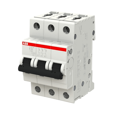 Jističe 3pól. S203M, 10kA,charakteris. B – 40A Jističe 3pól. S203M, 10kA,charakteris. B - 40A