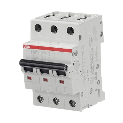 Jističe 3pól. S203M, 10kA,charakteris. B – 50A Jističe 3pól. S203M, 10kA,charakteris. B - 50A
