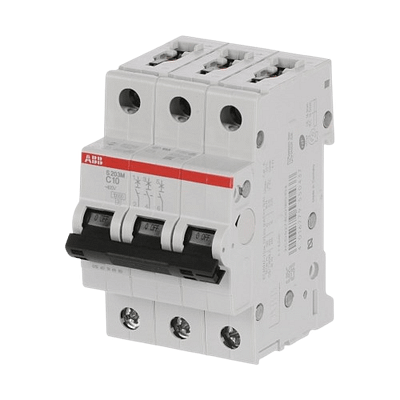 Jističe 3pól. S203M, 10kA,charakteris. C – 10A Jističe 3pól. S203M, 10kA,charakteris. C - 10A