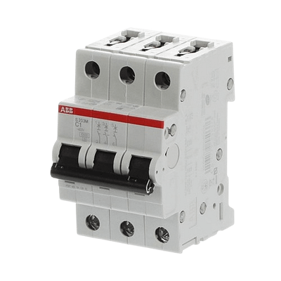 Jističe 3pól. S203M, 10kA,charakteris. C – 1A Jističe 3pól. S203M, 10kA,charakteris. C - 1A