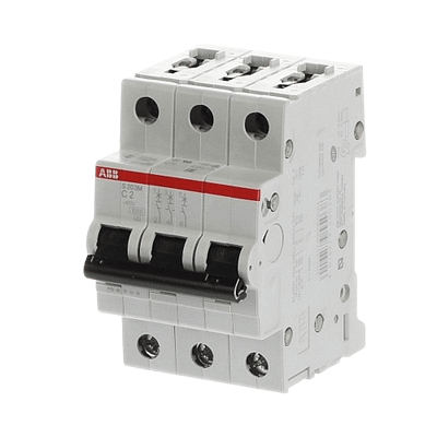 Jističe 3pól. S203M, 10kA,charakteris. C – 2A Jističe 3pól. S203M, 10kA,charakteris. C - 2A