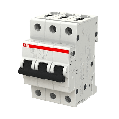 Jističe 3pól. S203M, 10kA,charakteris. C – 50A Jističe 3pól. S203M, 10kA,charakteris. C - 50A