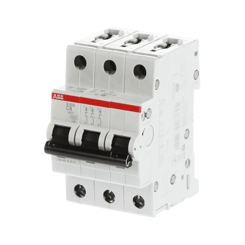 Jistič C8, 3 pól., 6kA, S200