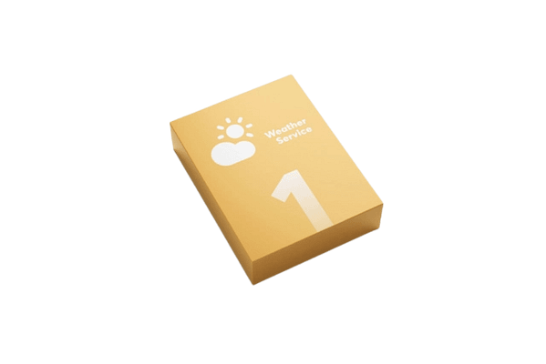 Weather Service 1 rok 100025-WheatherService