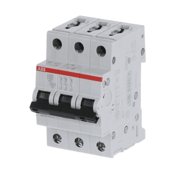 Jistič C50, 3 pól., 6kA, S200